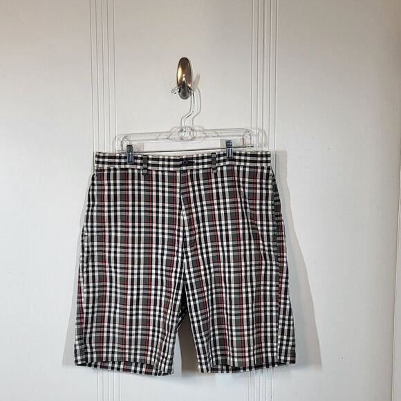 Daniel Cremieux Men's Plaid Cotton Shorts - Picture 1 of 8